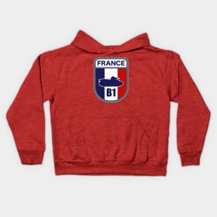 Char B1 Tank Kids Hoodie